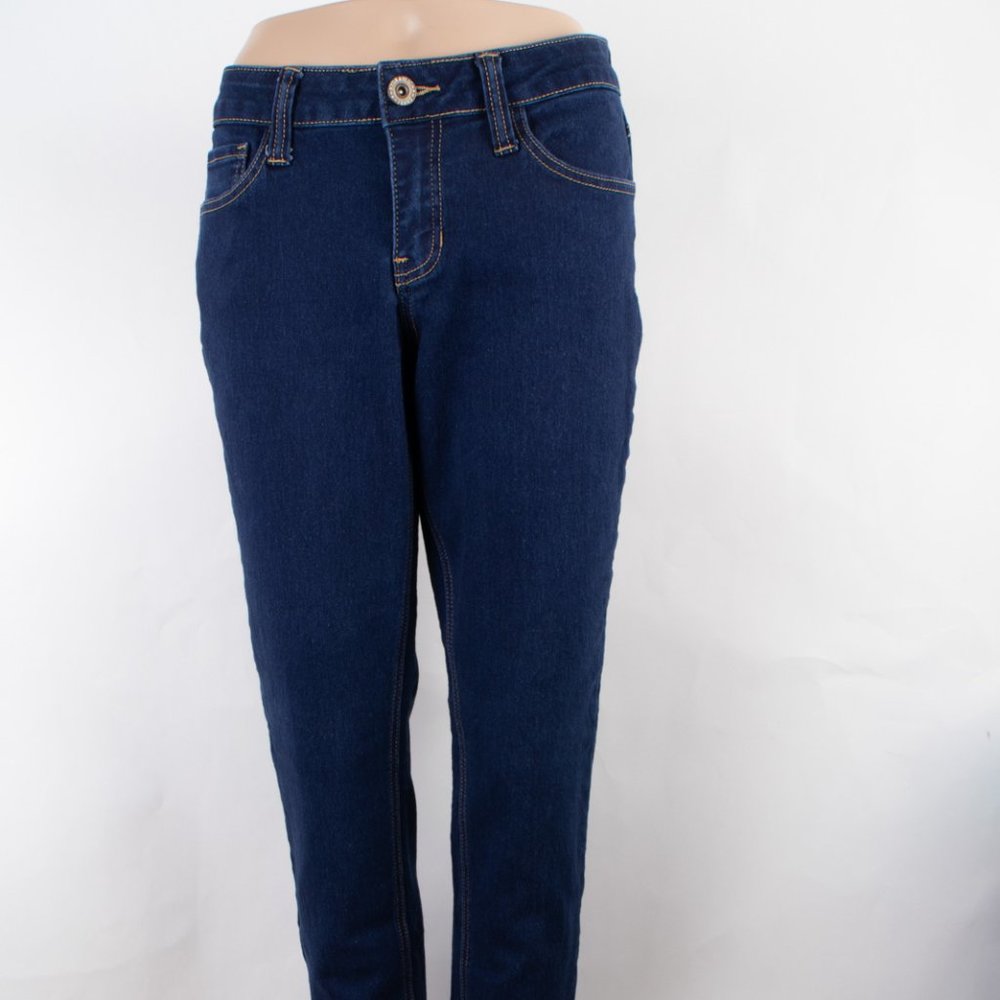 Hydraulic Bailey Skinny 11 12 (30 X 28) Women's Denim Jeans Dark Wash